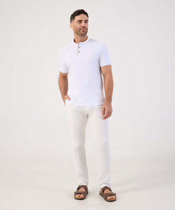 Pantal&oacute;n Chino de Hombre Corte Slim Fit Moderno