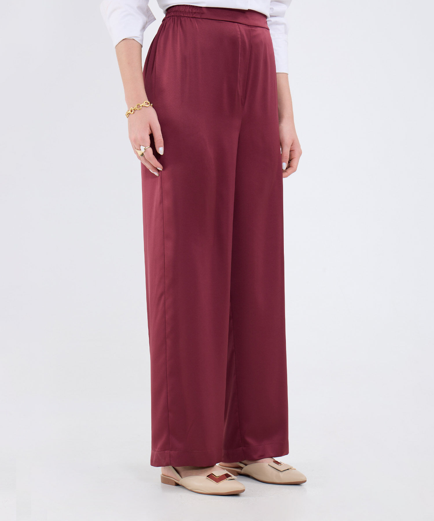 Pantalón En Satin
