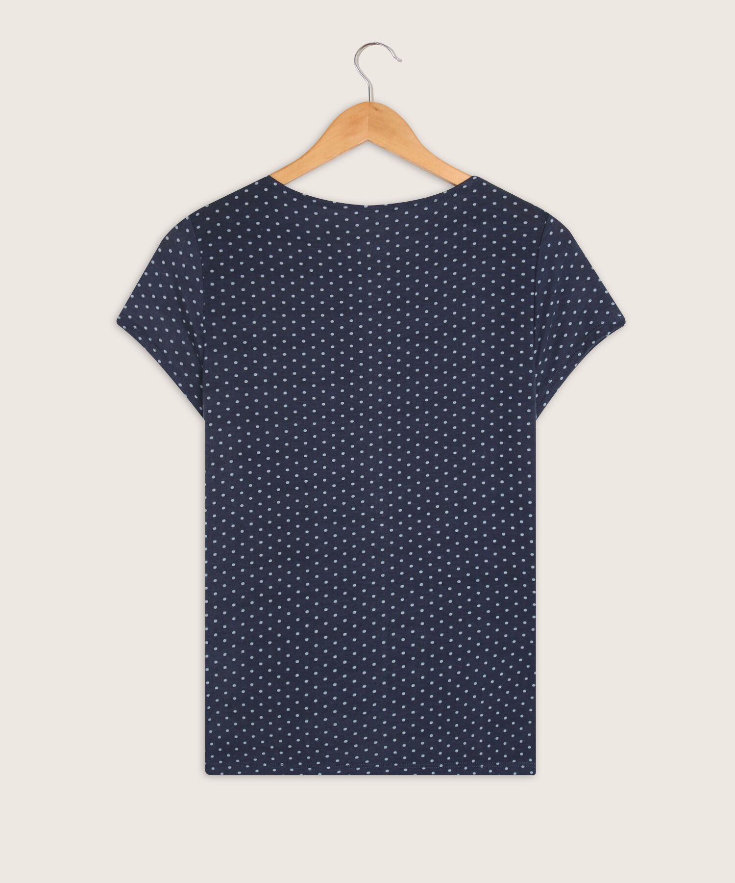 Camiseta Escote Redondo Negro