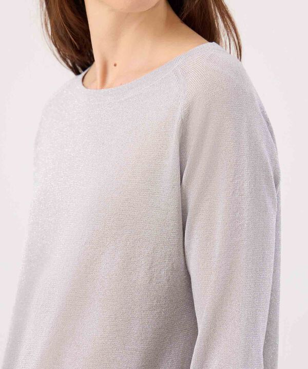 Saco Unicolor Con Lurex image number null