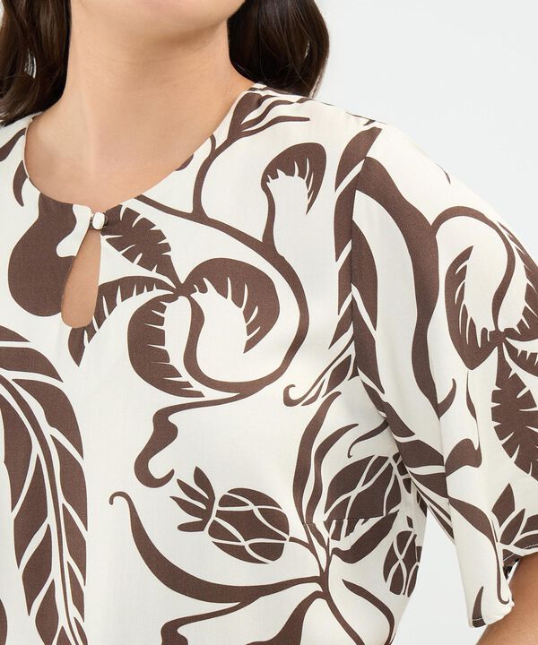 Blusa Estampado Botánico image number null