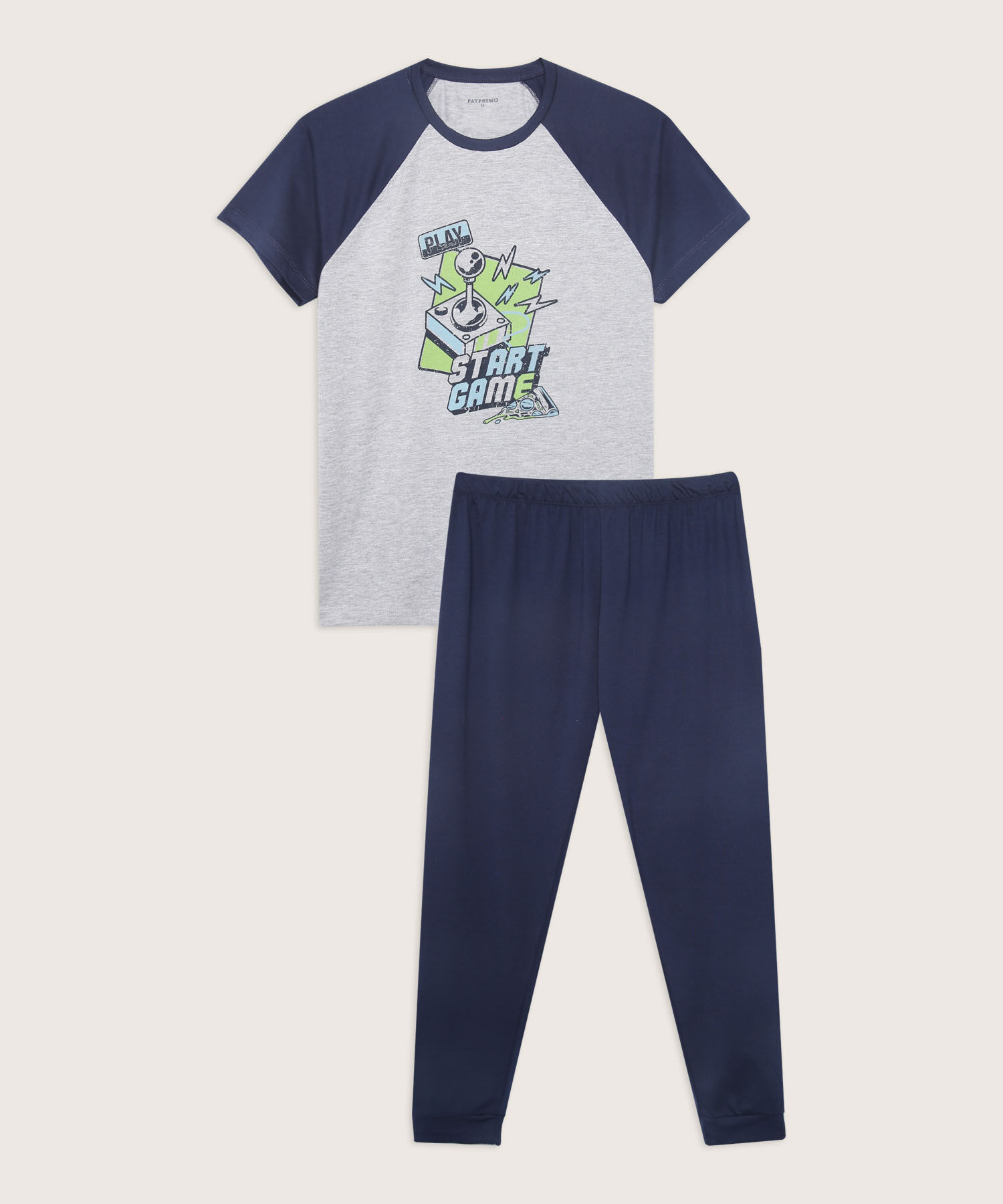 Pijama Camiseta Manga Corta