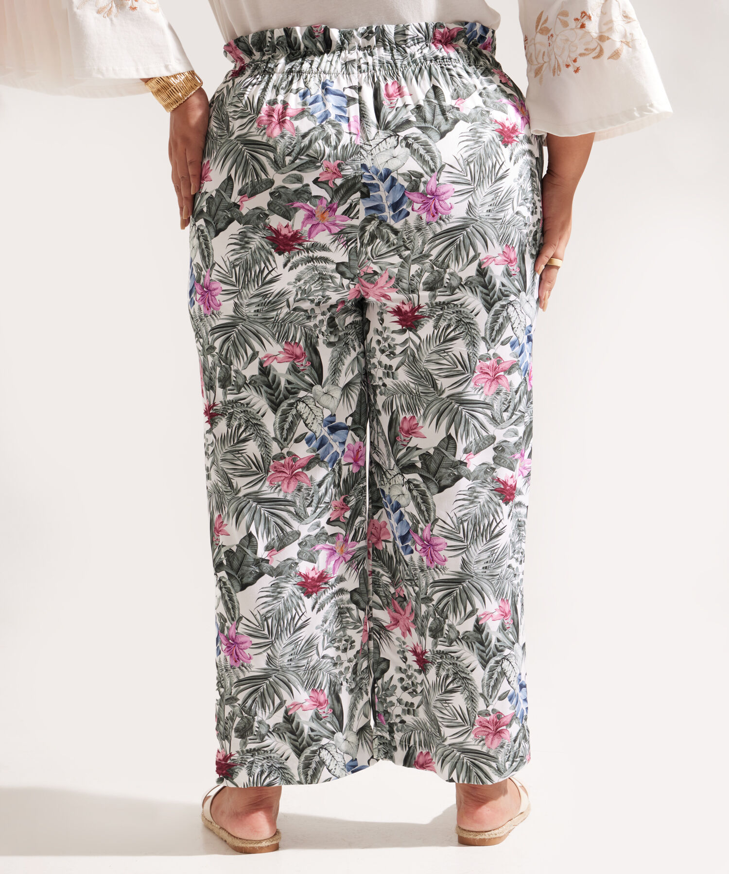 Pantalón Culotte con Estampado