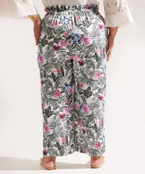 Pantalón Culotte con Estampado