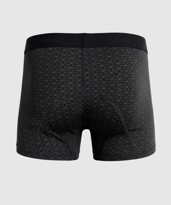 B&oacute;xer Medio Con Estampado Para Hombre
