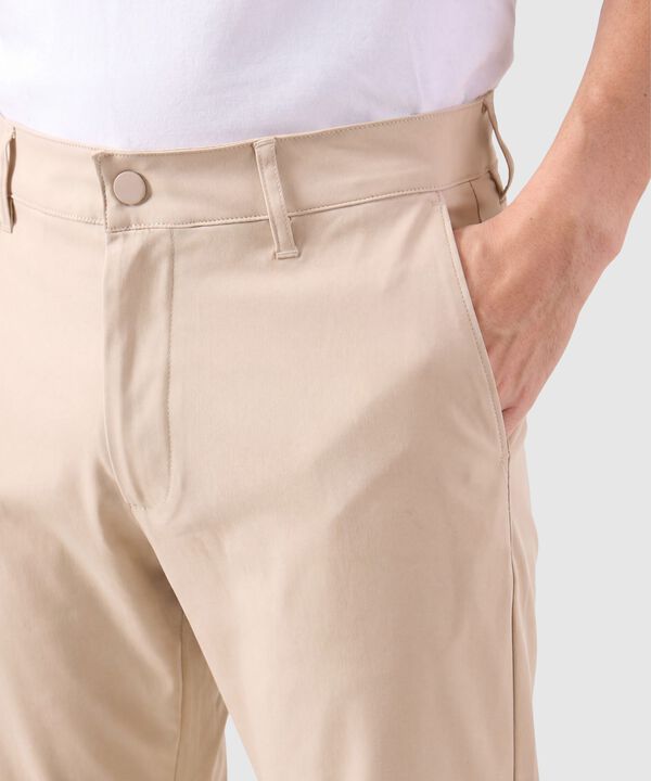 Pantal&oacute;n Unicolor Para Hombre