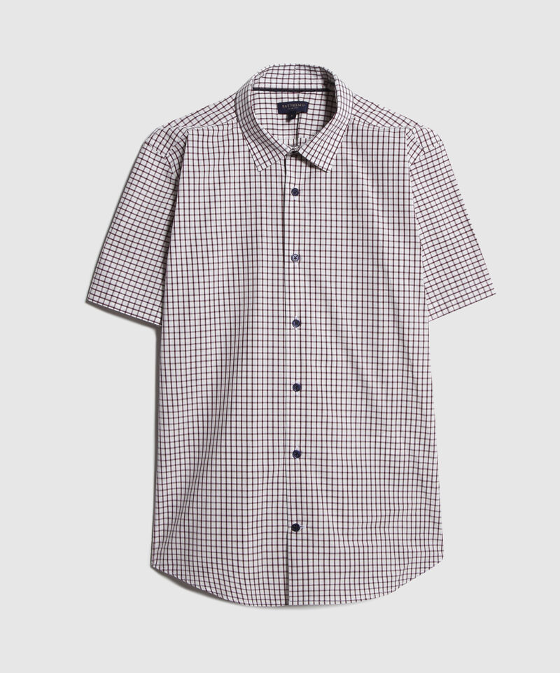 Camisa Manga Corta  Preteñida Slim Fit
