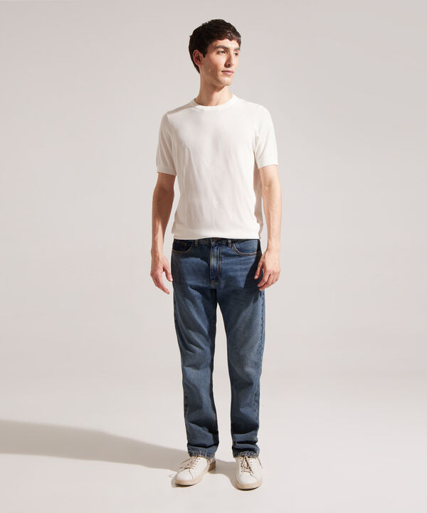 Jean Regular Clasic Tono Medio Dirty