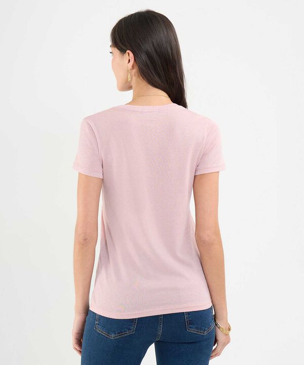 Camiseta con Lurex