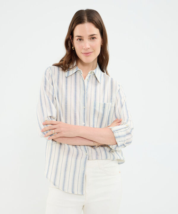 Camisa manga larga para mujer image number null