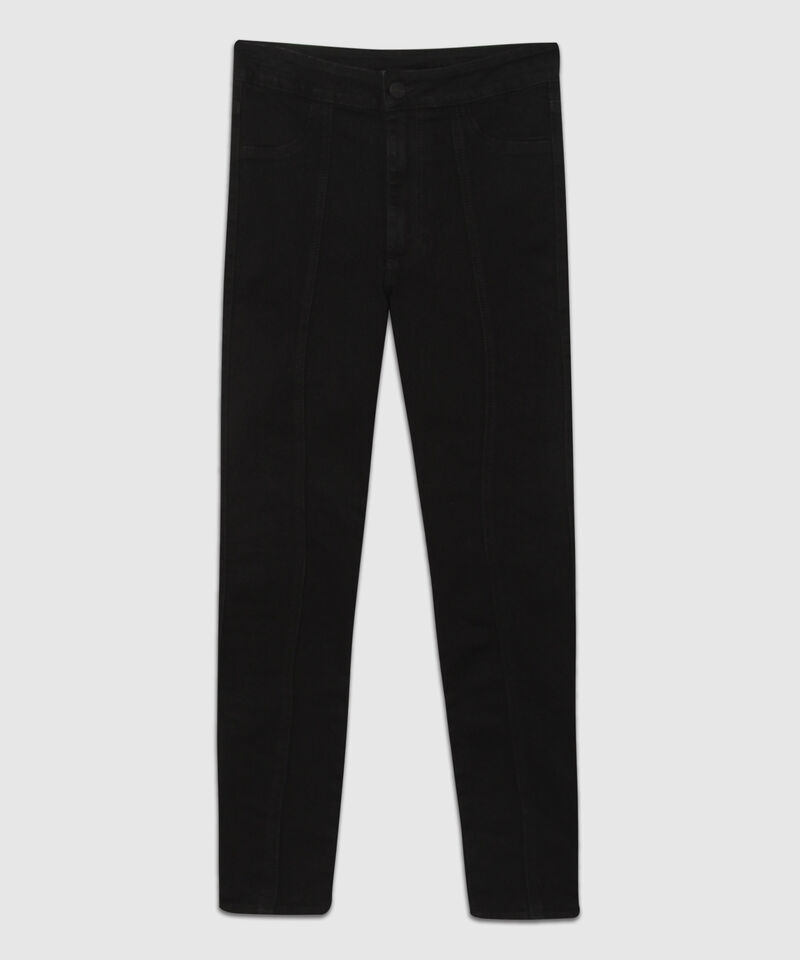 Jeggings Tiro Alto Tono Negro