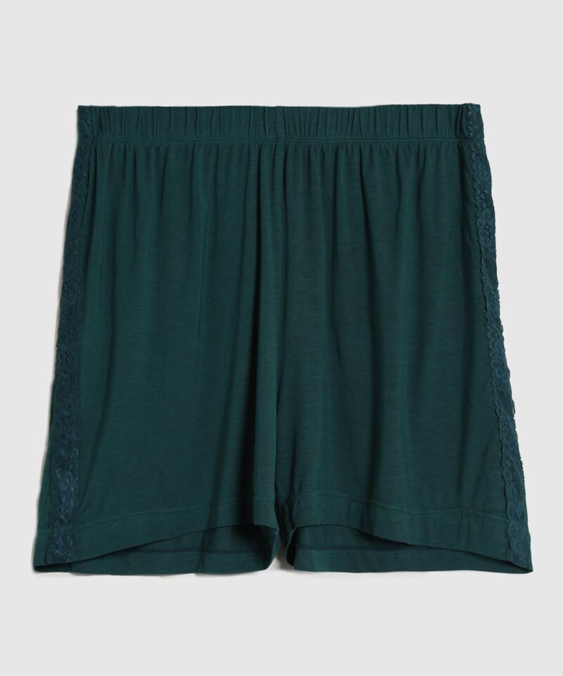 Conjunto De Pijama Unicolor Manga Corta 