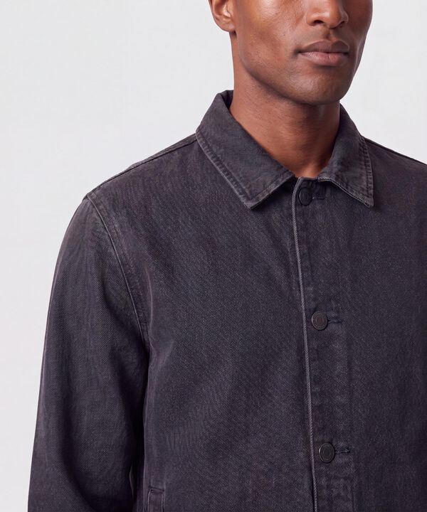 Chaqueta Unicolor Para Hombre
