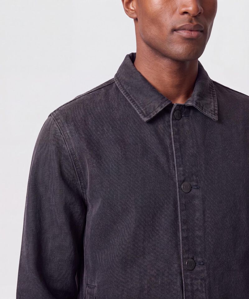 Chaqueta Unicolor Para Hombre