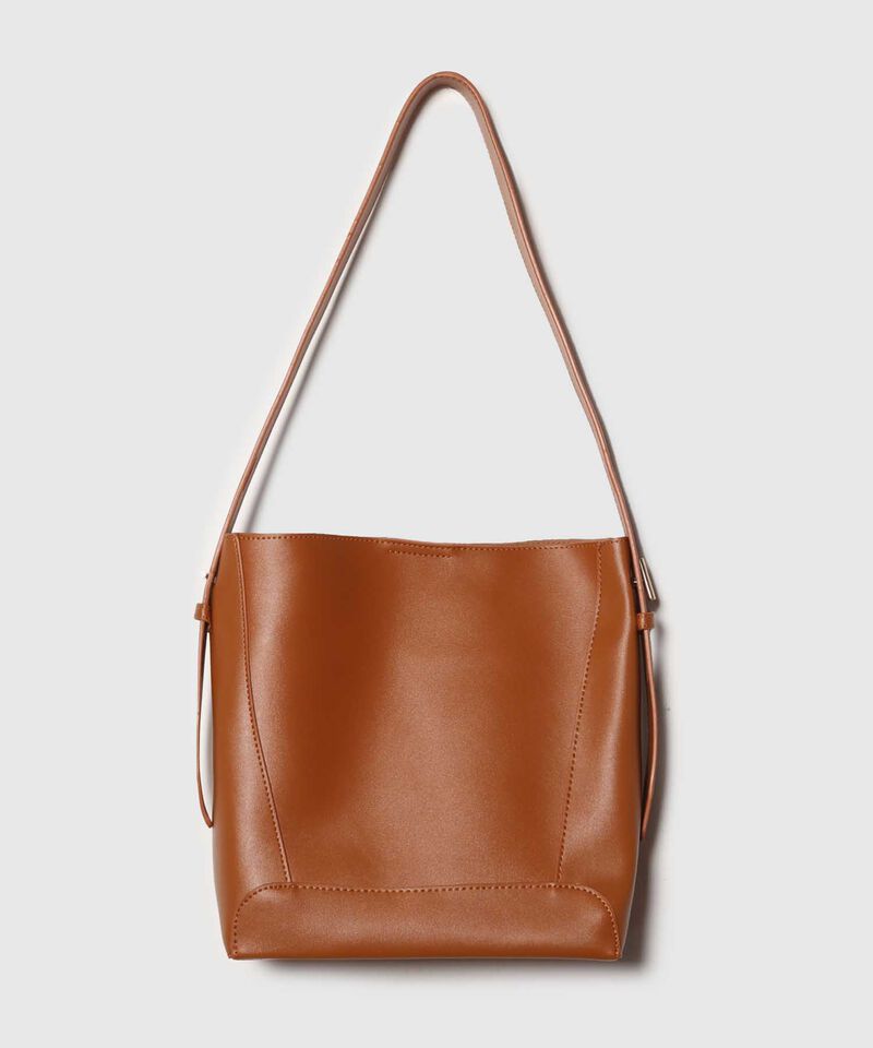 Bolso de Mano en Efecto Cuero