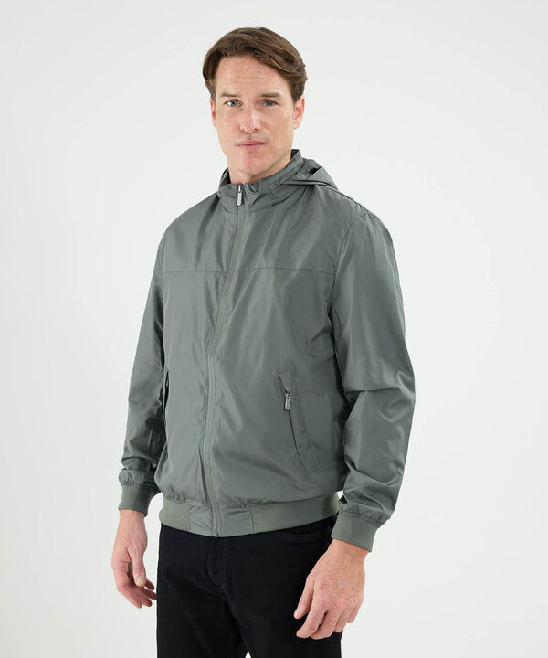 Chaqueta Tipo Rompevientos Para Hombre image number null