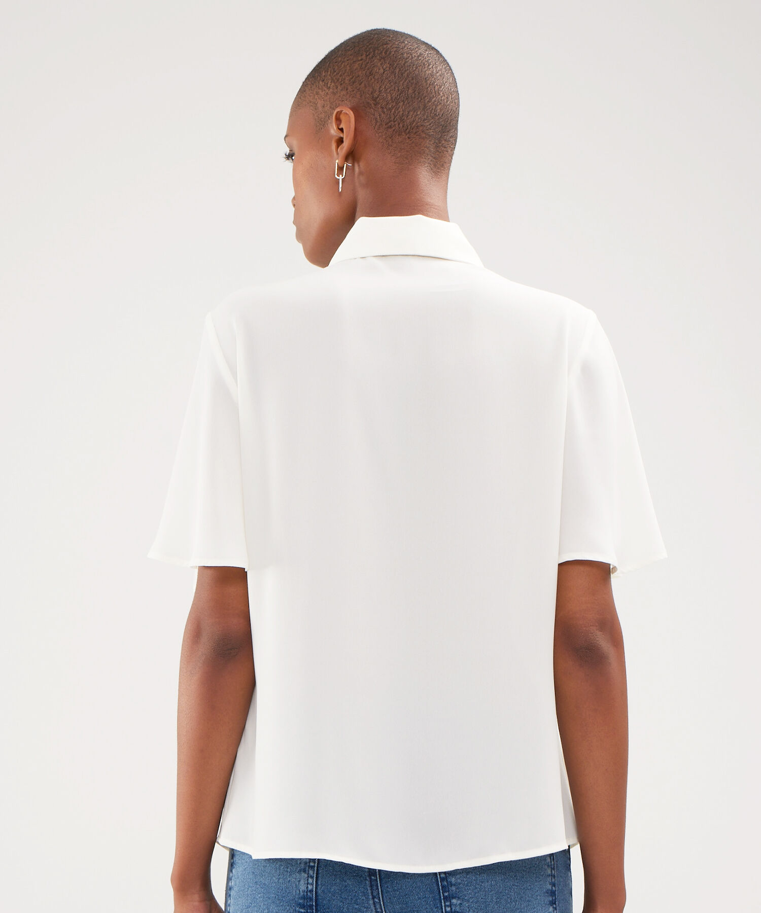 Camisa Manga Corta Unicolor