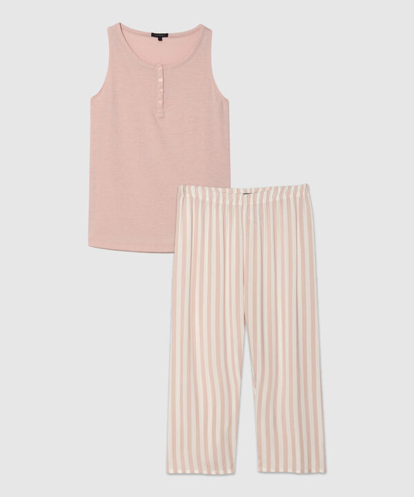 Conjunto de Pijama a Rayas