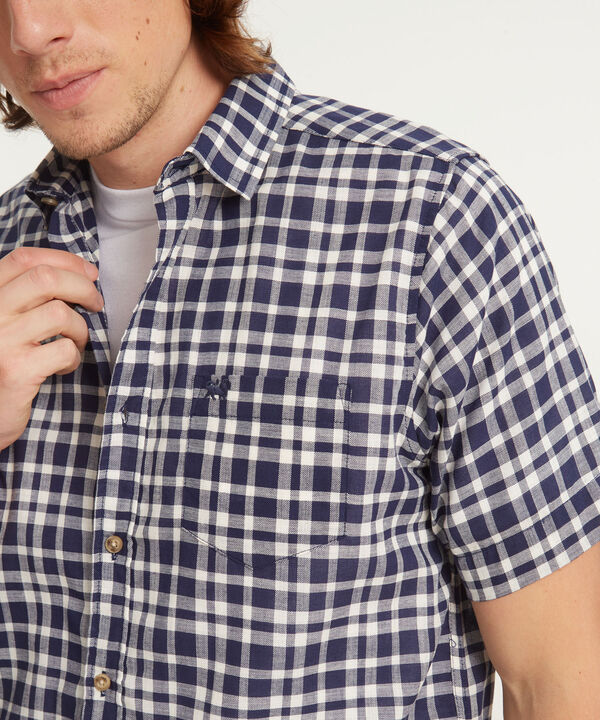 Camisa, Manga Corta Con Bolsillo image number null