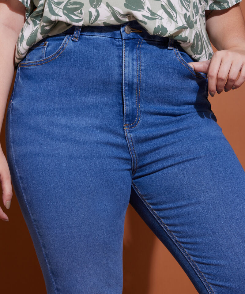 Jean Fit Curvy Tono Medio Claro