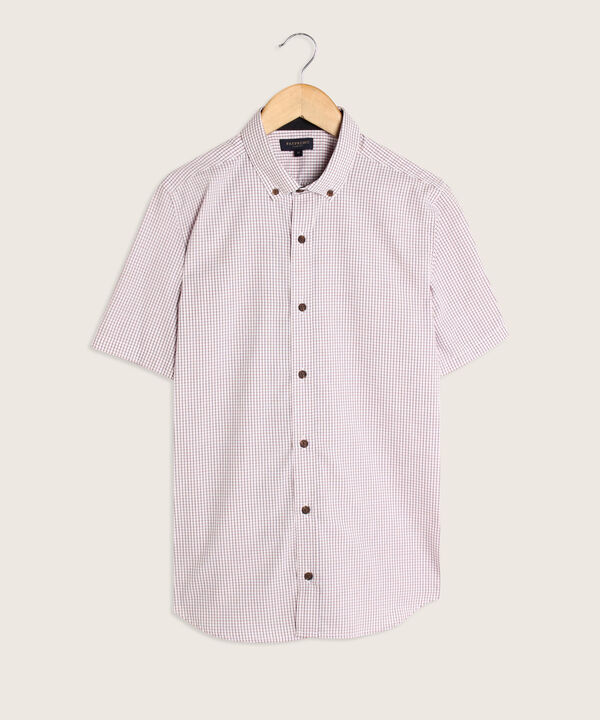 Camisa Manga Corta Preteñida