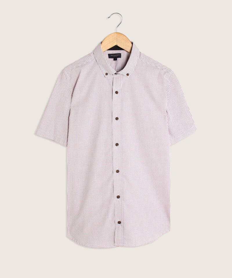 Camisa Manga Corta Preteñida