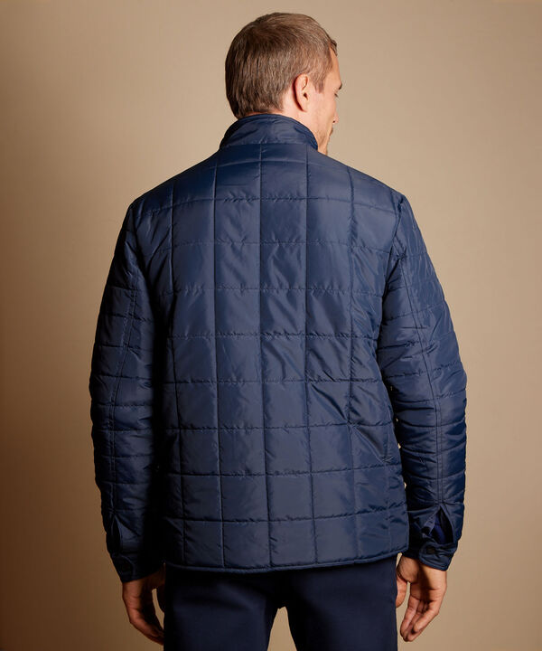 Chaqueta Acolchada Con Bolsillos De Parche image number null