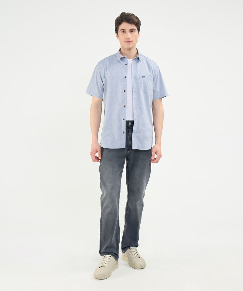 Jeans Regular Tono Negro