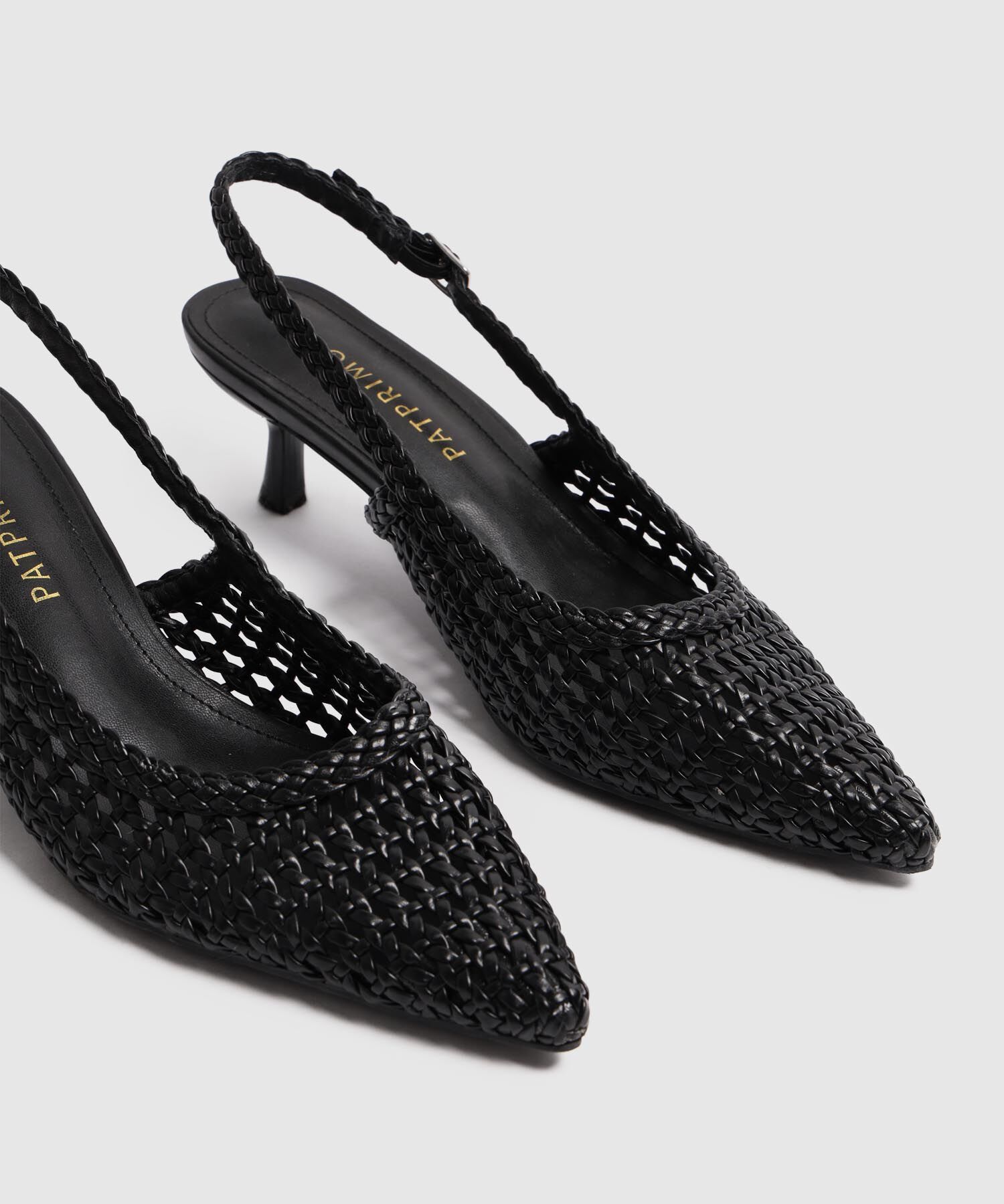 Tacones Descubiertos Texturizados