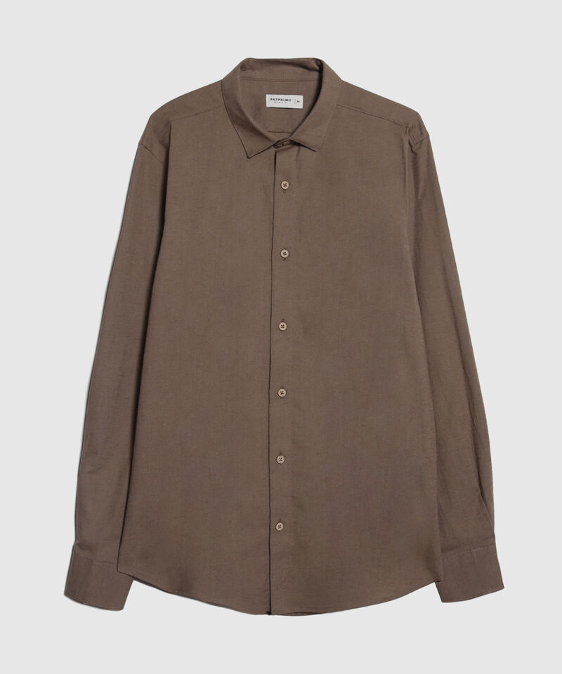 Camisa en Efecto Rústico
