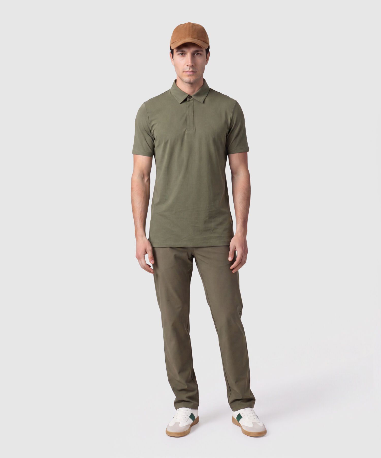Pantal&oacute;n Unicolor Para Hombre