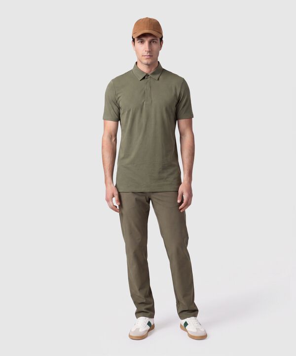 Pantal&oacute;n Unicolor Para Hombre