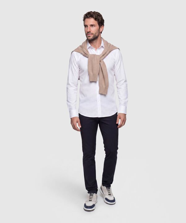 Camisa Cl&aacute;sica Manga Larga Hombre