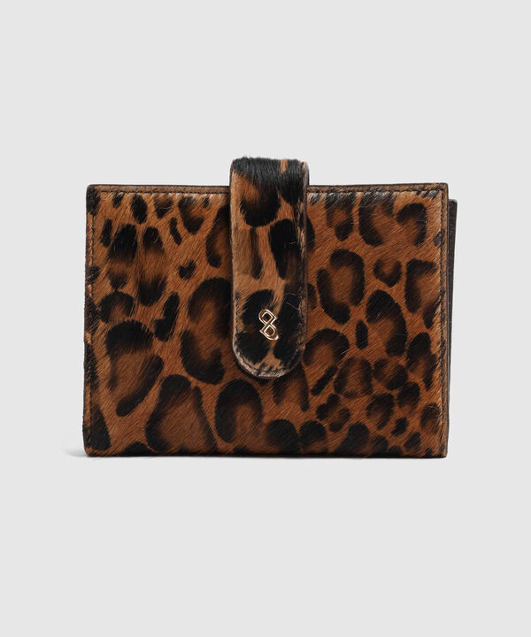 Billetera Compacta con Broche Mujer image number null