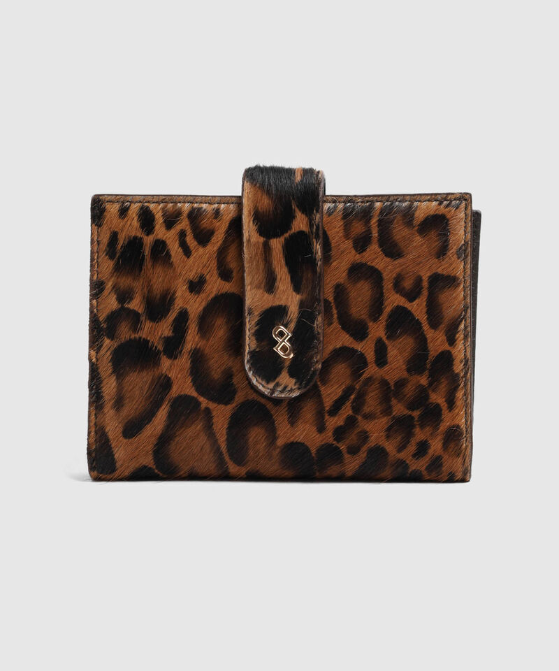 Billetera Compacta con Broche Mujer