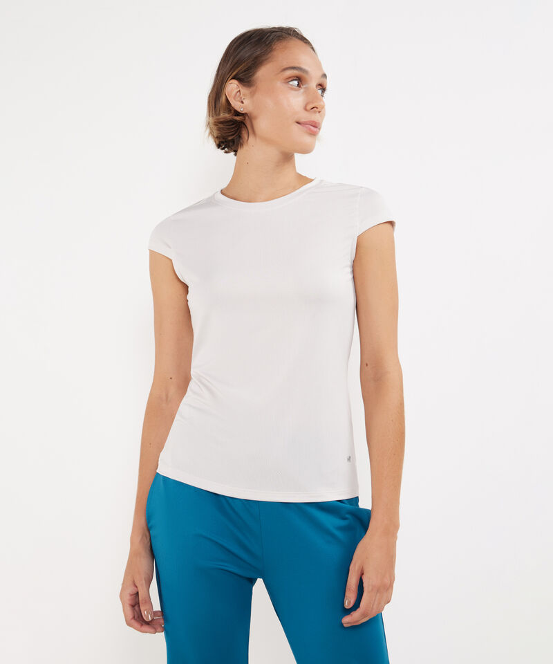 Camiseta Mc Cuello Redondo Manga Casquito