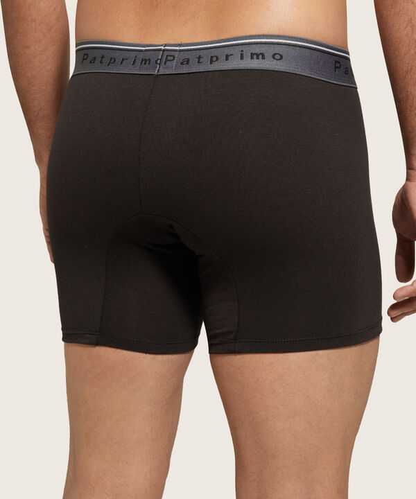Boxer Pack X3 Pantaloncillo Medio Unicolor Algodón