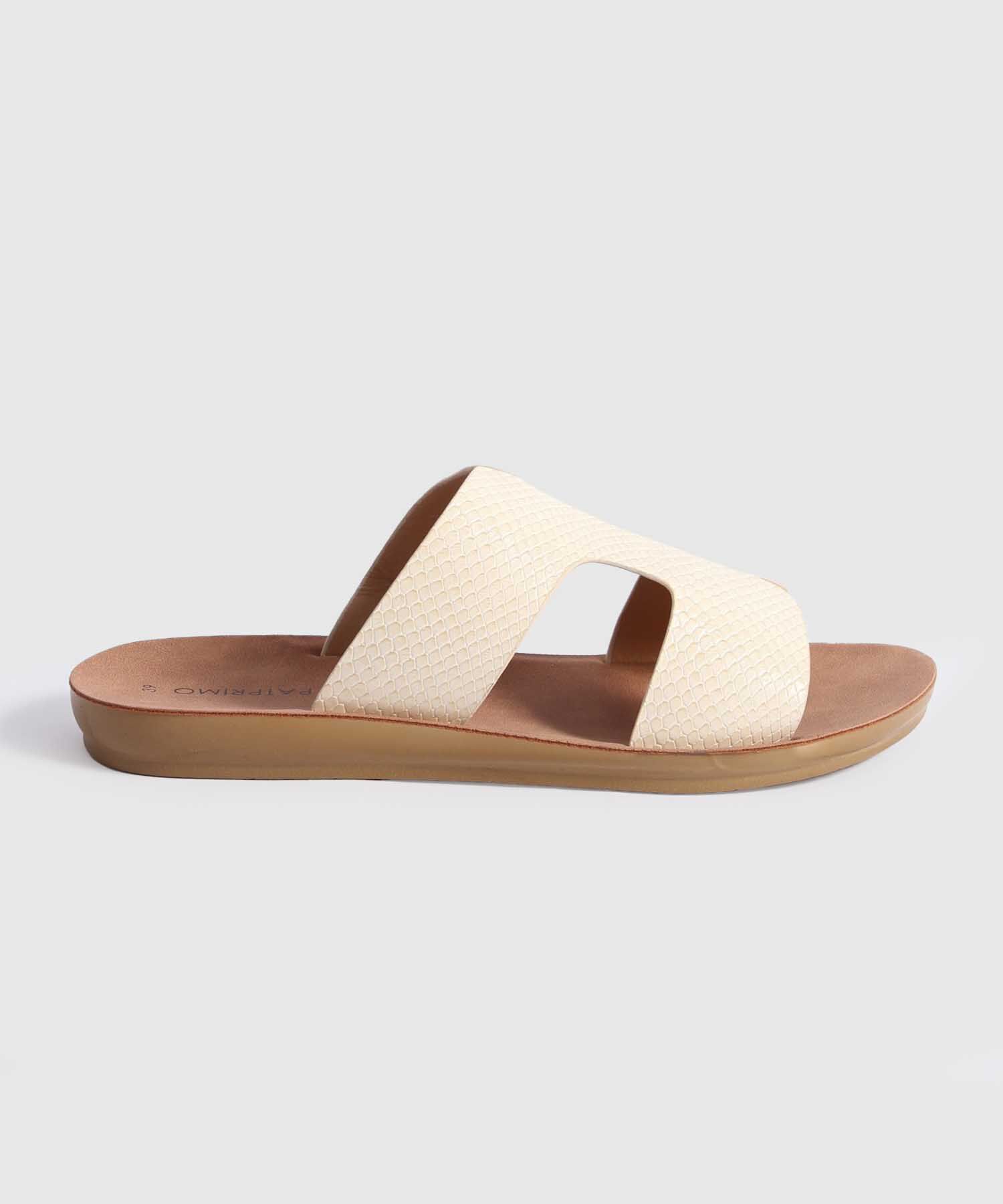 Sandalias en Efecto Piel