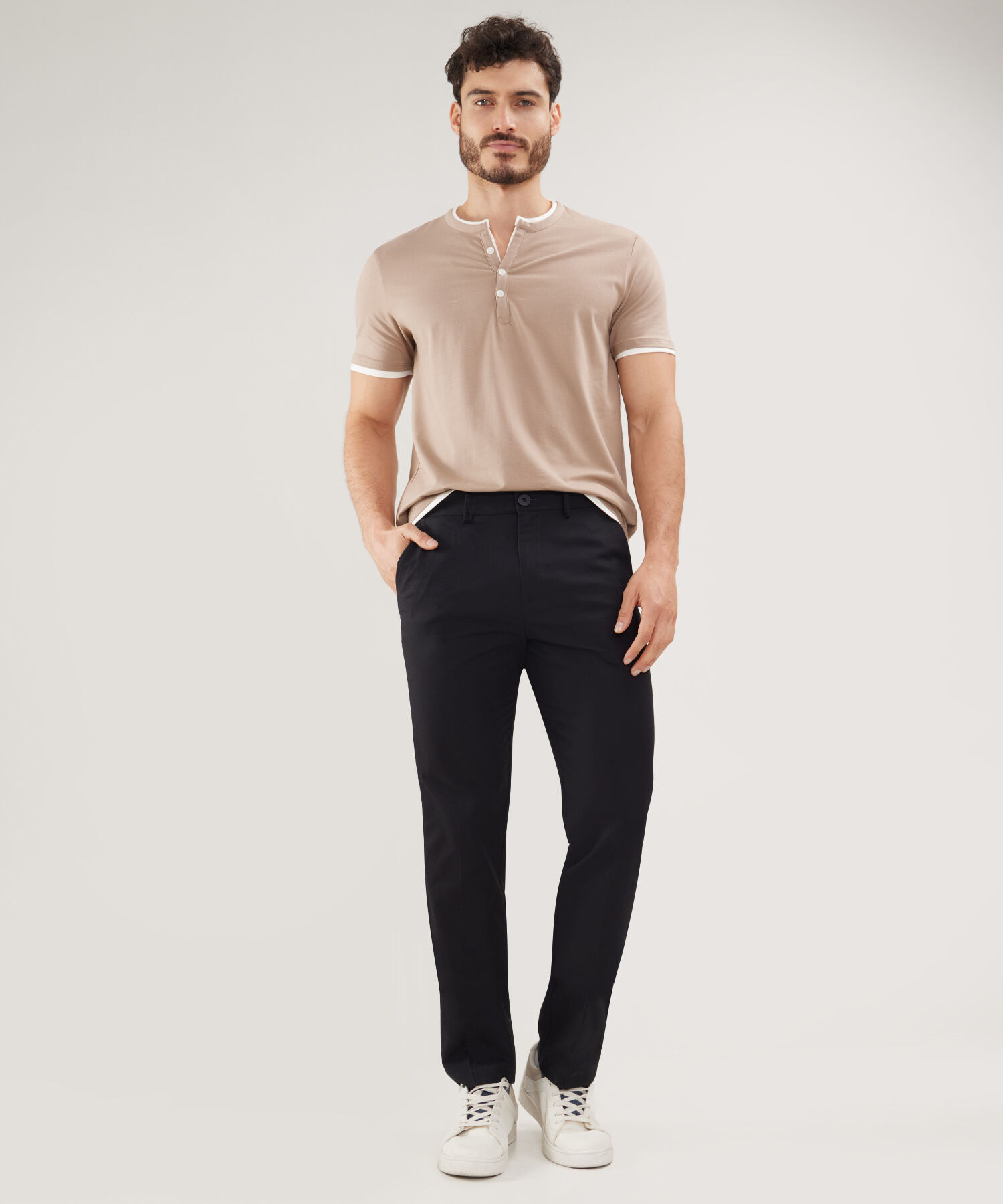Pantalón Clásico Unicolor