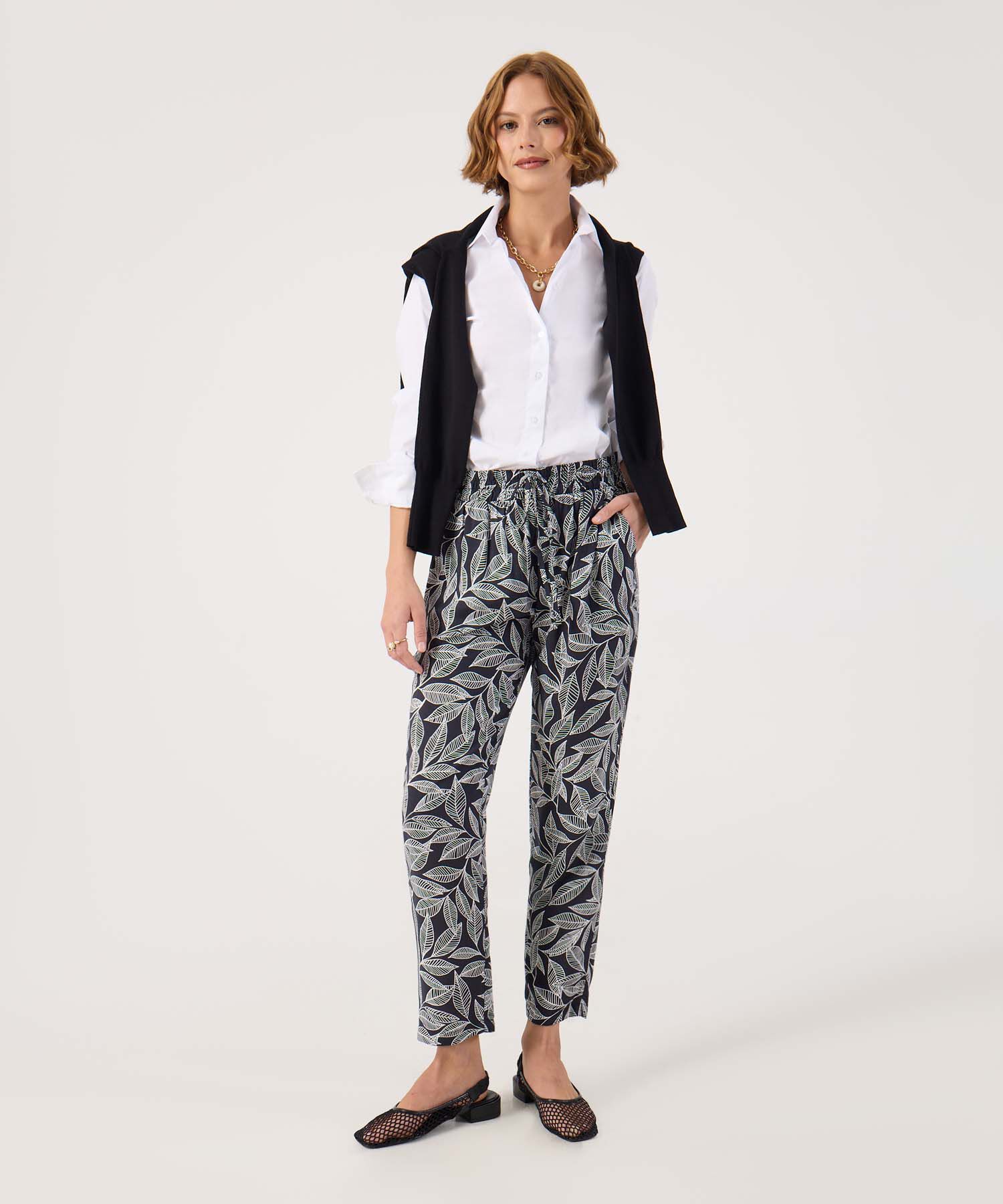 Pantalon Casual Estampado