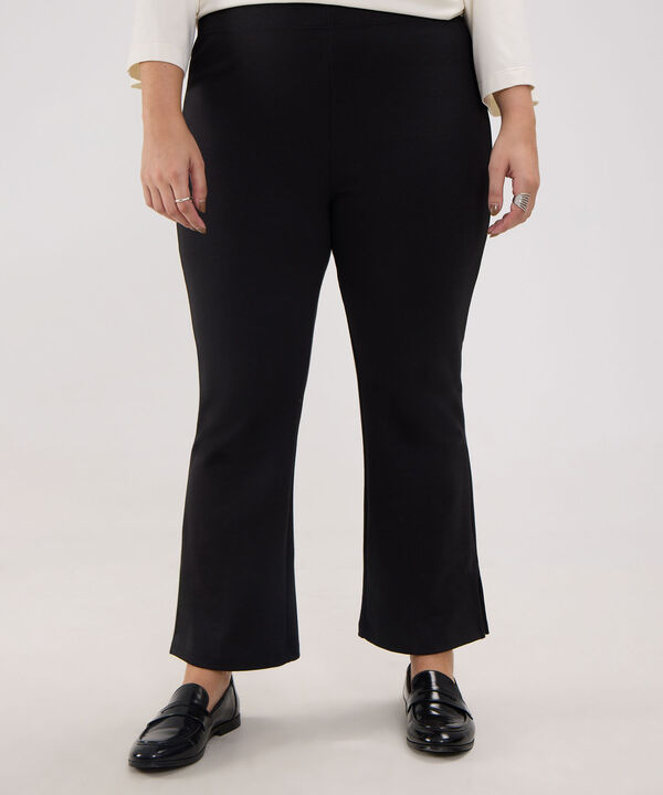 Leggins Unicolor,,Bota Recta Con Abertura En Costados image number null
