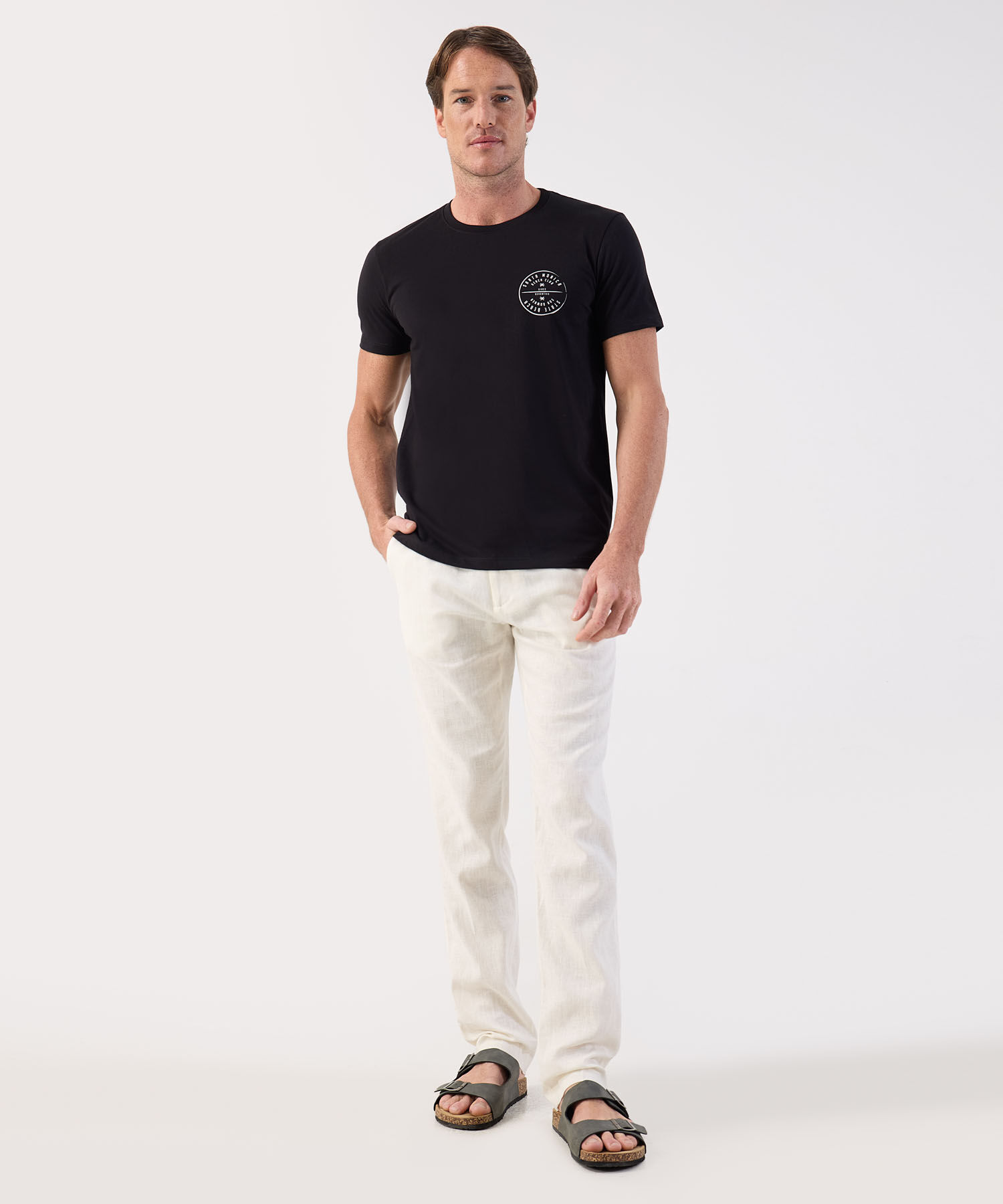 Pantalón Chino Con Elastico