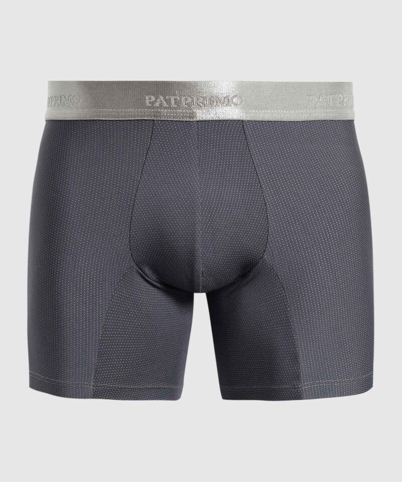 Set x2 B&oacute;xers Largos con Textura Microperforada para Hombre
