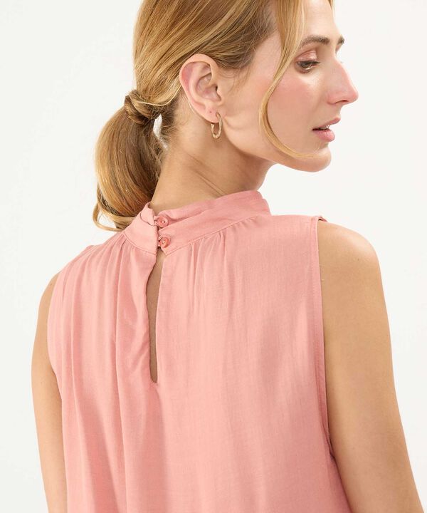 Blusa Cuello Alto