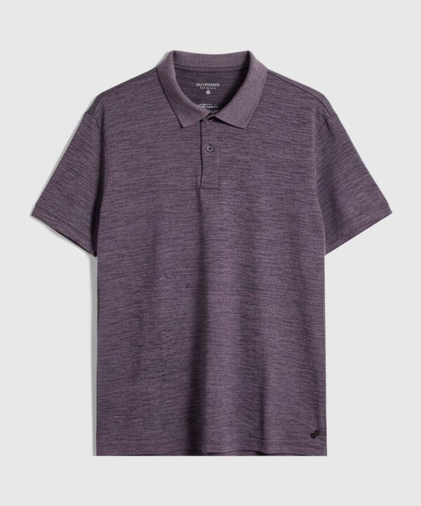 Polo Deportiva Jaspeada Para Hombre image number null