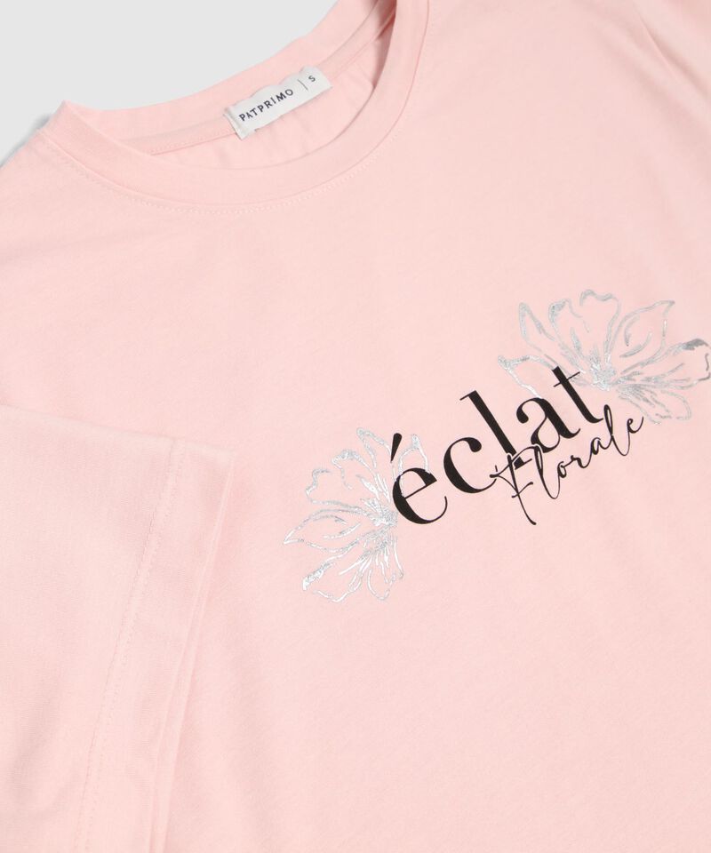 Camiseta Estampada Manga Corta 