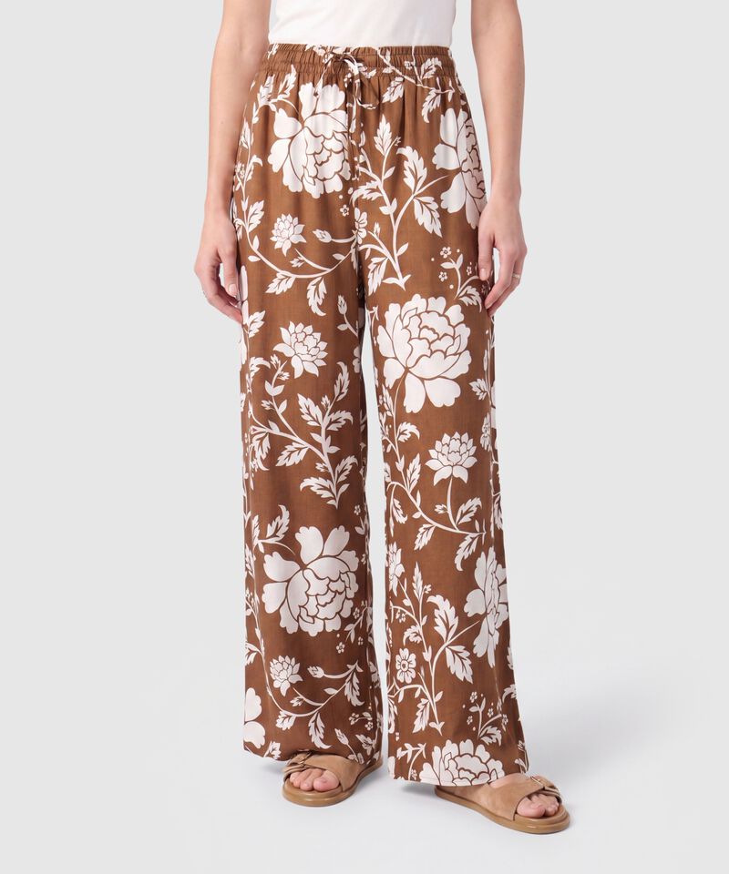 Pantal&oacute;n Fluido Bota Ancha Mujer
