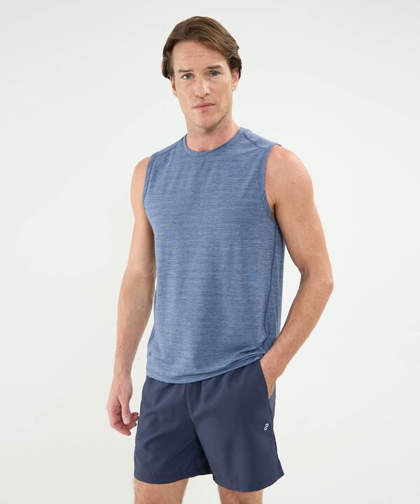 Camiseta Deportiva Jaspeada image number null