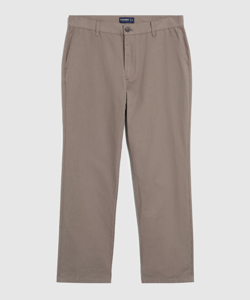 Pantal&oacute;n Chino De Corte Recto Para Hombre