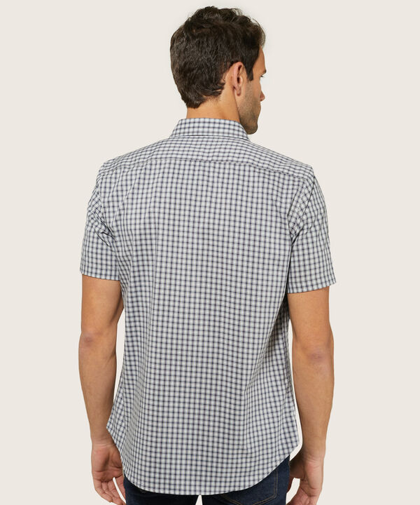 Camisa Manga Corta Prete&ntilde;ida, Cuello Formal image number null